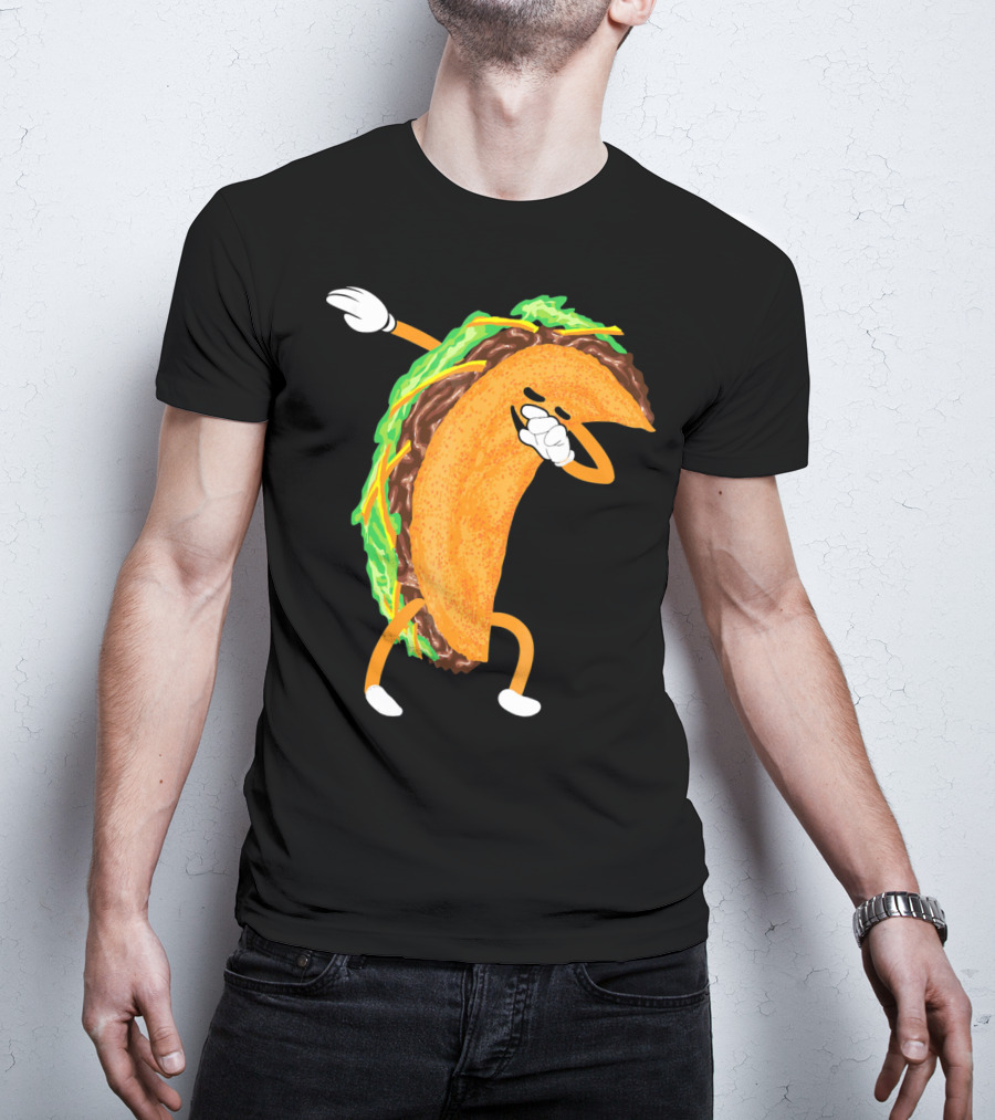 Dabbing Taco Cute Taco Cinco De Mayo Fun T-Shirt