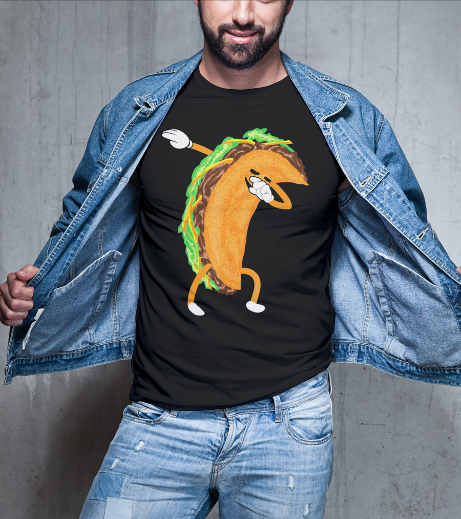 Dabbing Taco Cute Taco Cinco De Mayo Fun T-Shirt