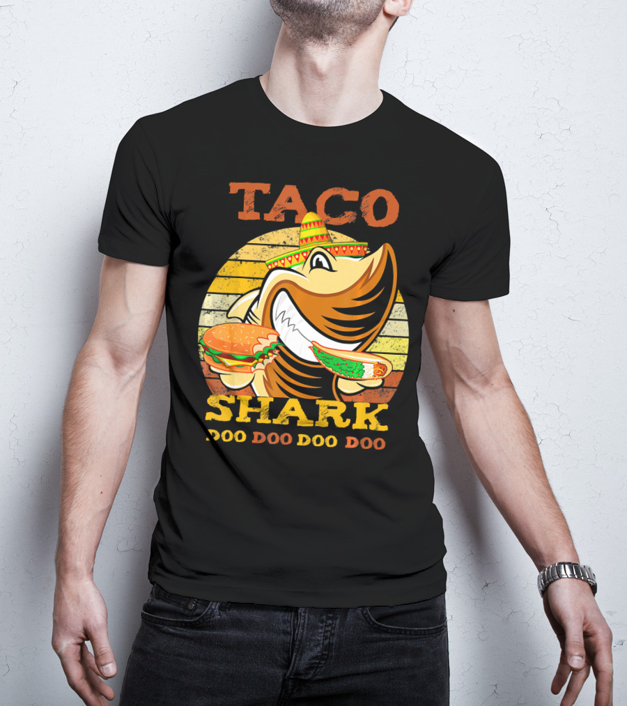 Taco Shark Doo Doo Doo Doo T-Shirt