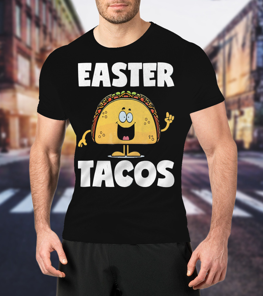 Easter Tacos Vintage Funny Easter T-Shirt