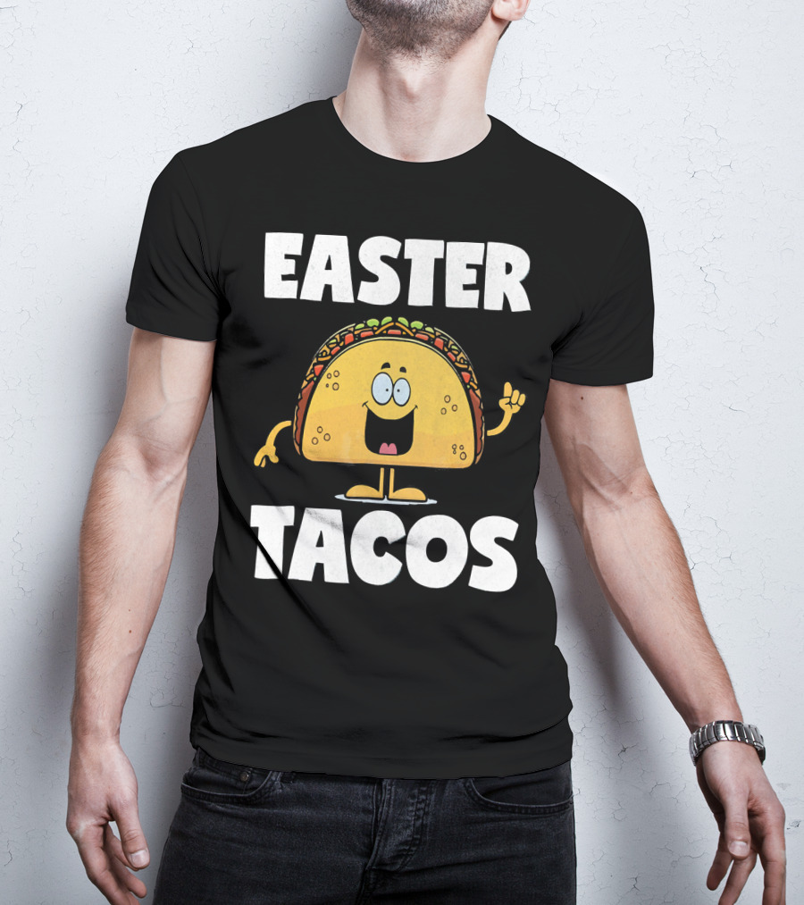 Easter Tacos Vintage Funny Easter T-Shirt