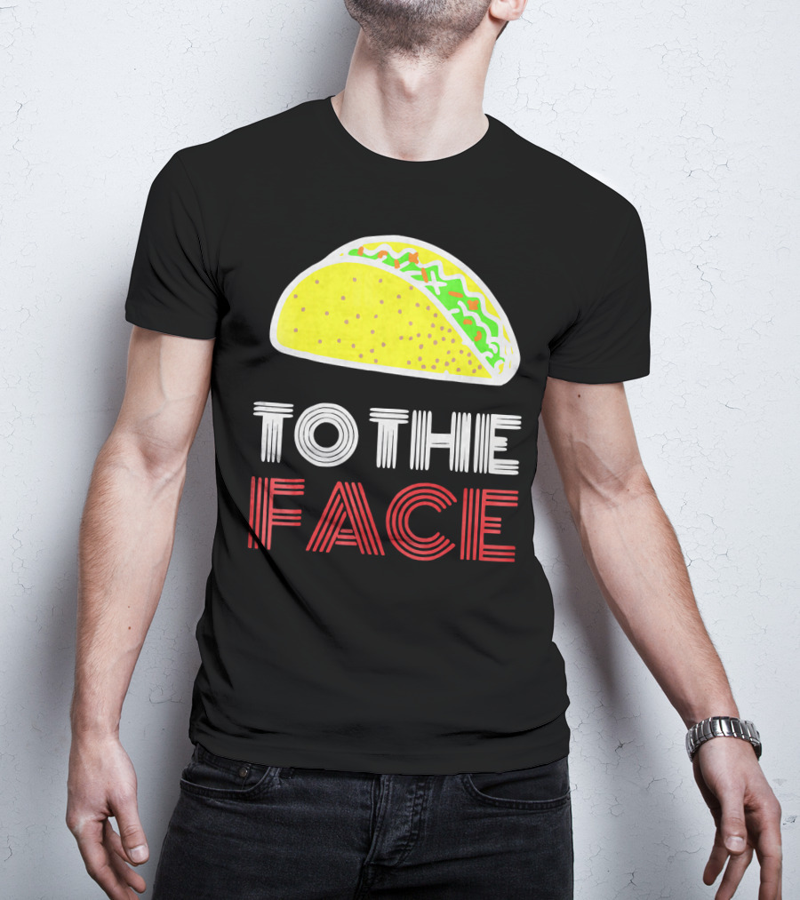 Vintage Taco To The Face Tuesday T-Shirt