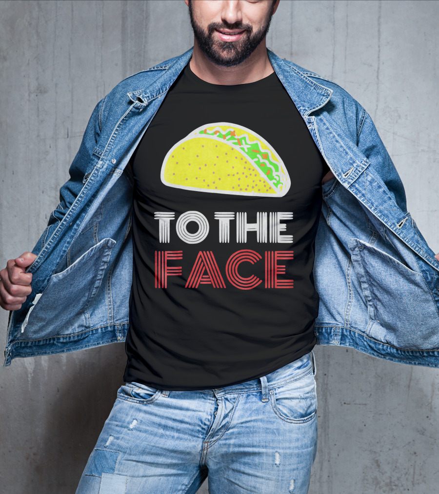 Vintage Taco To The Face Tuesday T-Shirt