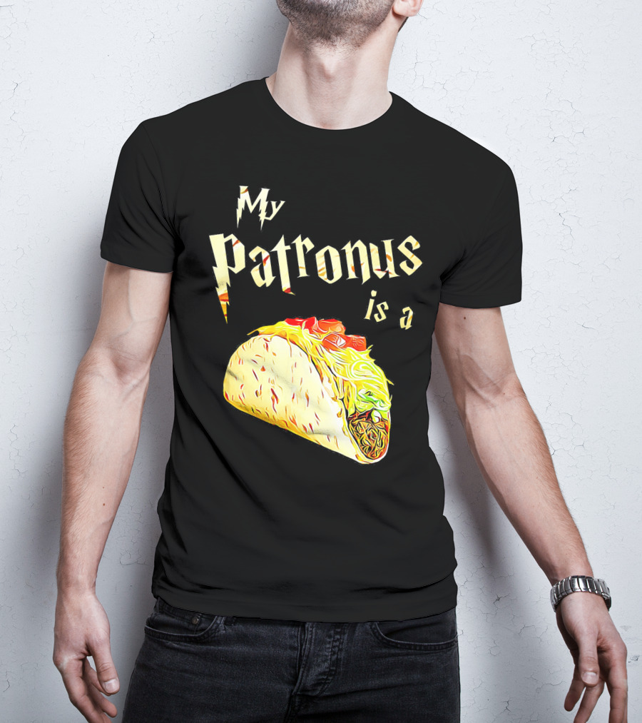 My Patronus Is A Taco Wizard Warlock Foo T-Shirt