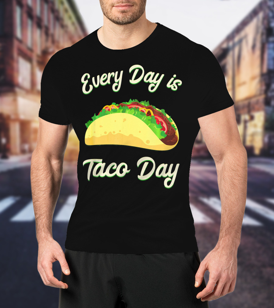 Every Day Is Taco Day Kids Plu T-Shirt