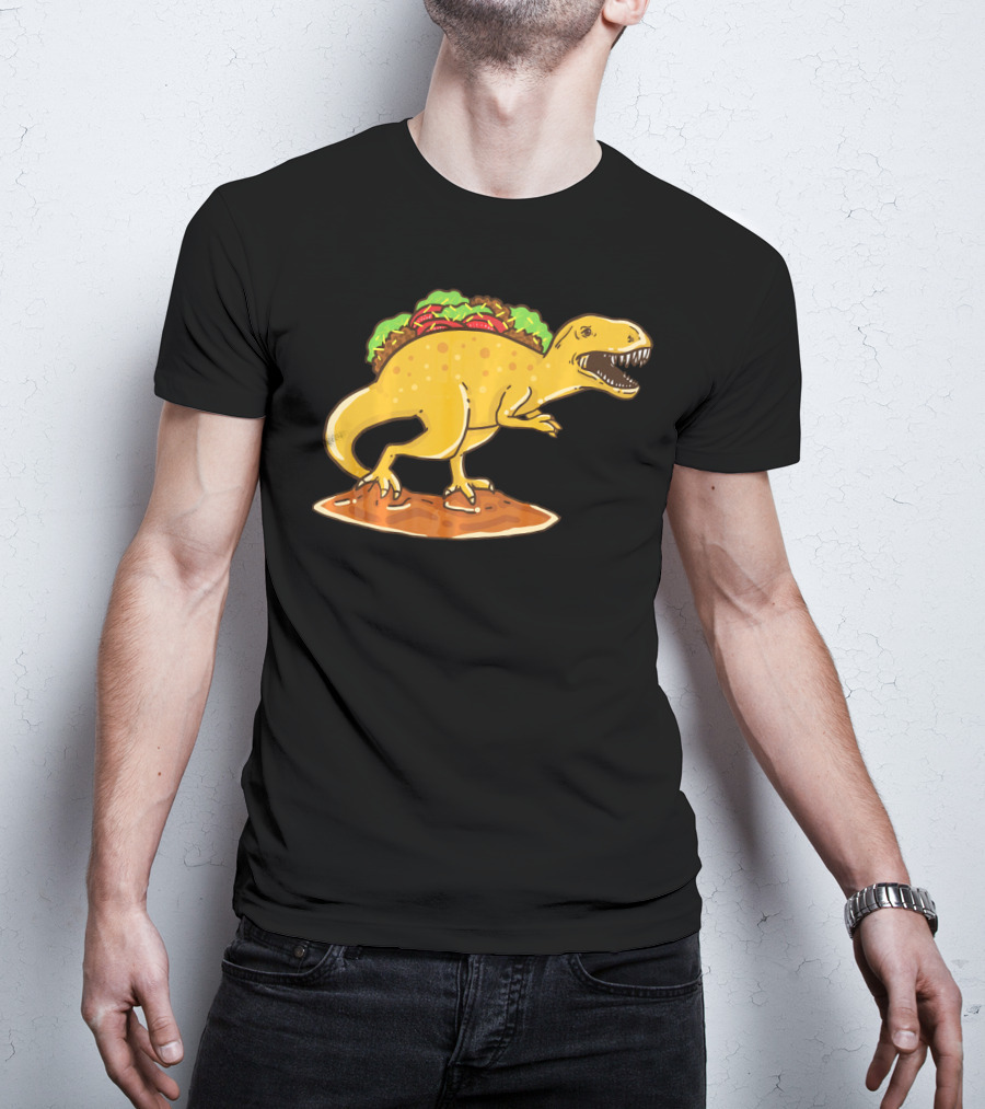 Tyrannosaurus Rex Taco Dinosaur T-Shirt
