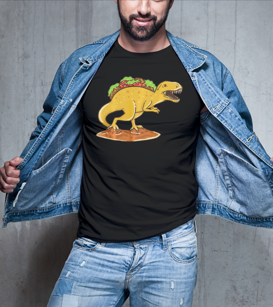 Tyrannosaurus Rex Taco Dinosaur T-Shirt
