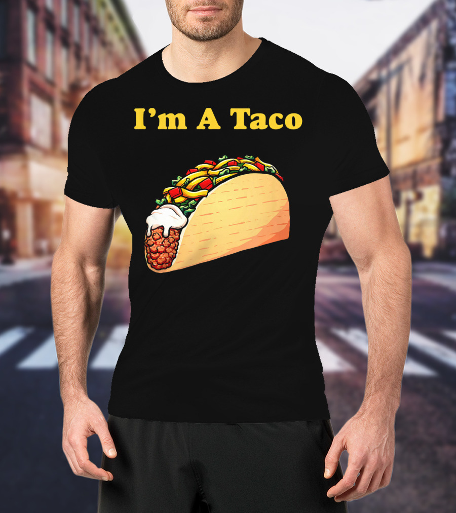 I'm A Taco Simple Funny Easy Halloween Co T-Shirt