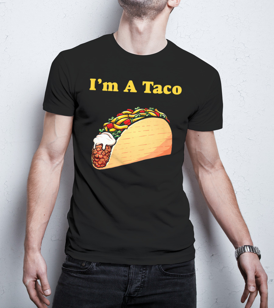 I'm A Taco Simple Funny Easy Halloween Co T-Shirt
