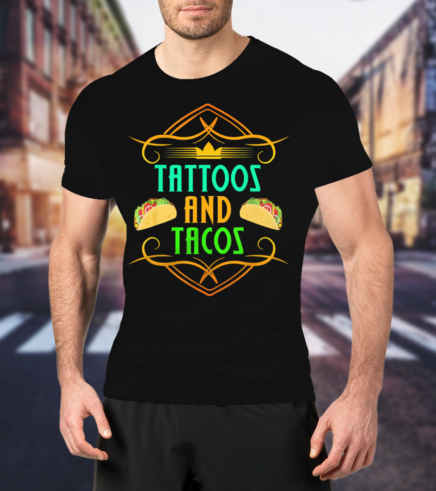 Tattoos And Tacos Sunday Vintage Lovers T-Shirt