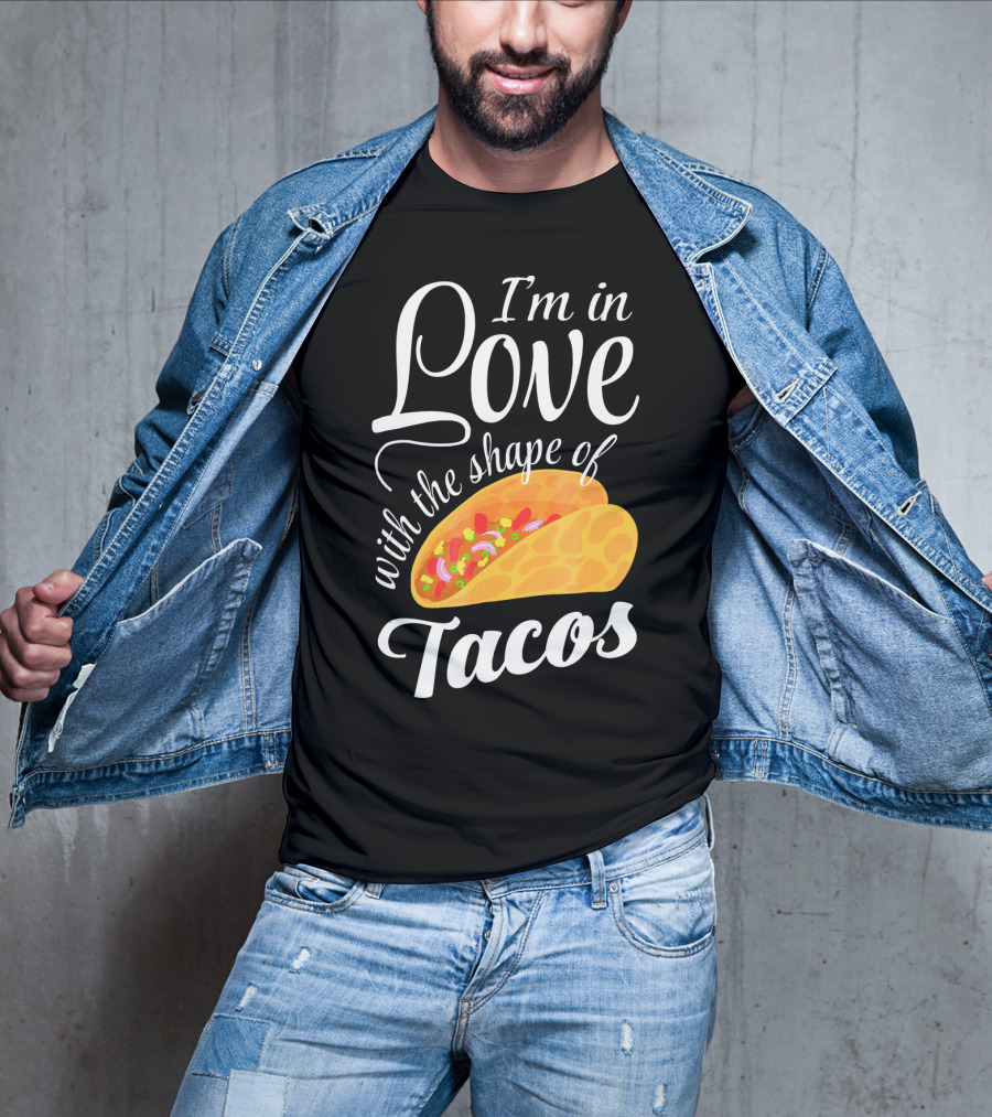 I'm In Love With The Shape Of Tacos Visual T-Shirt