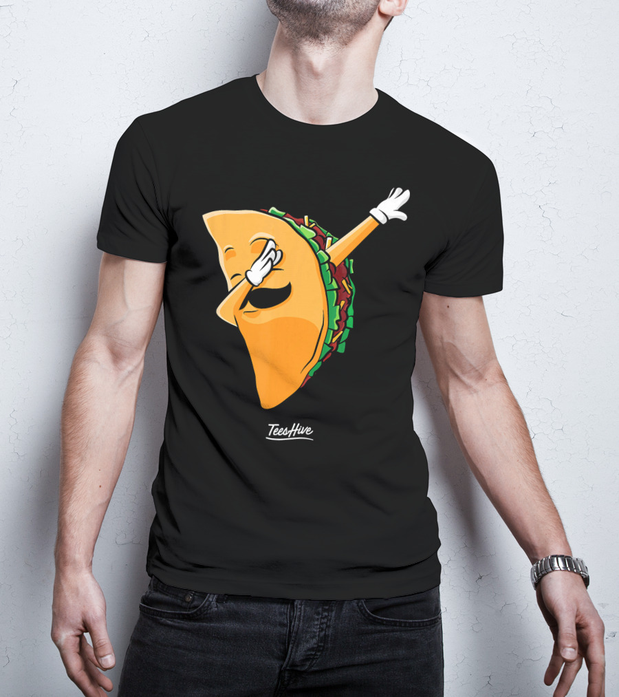 Dabbing Taco TeesHive Dab Dancing Taco Time T-Shirt