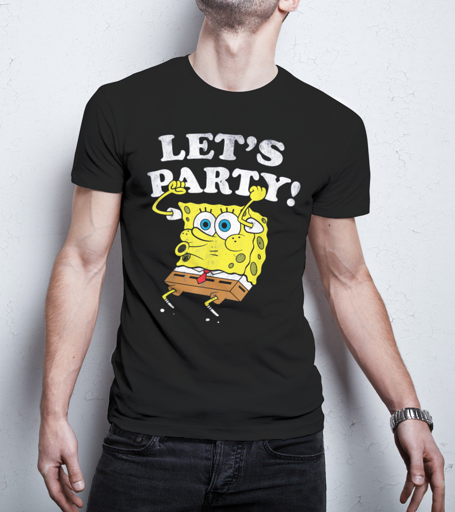 SpongeBob SquarePants Let's Party T-Shirt