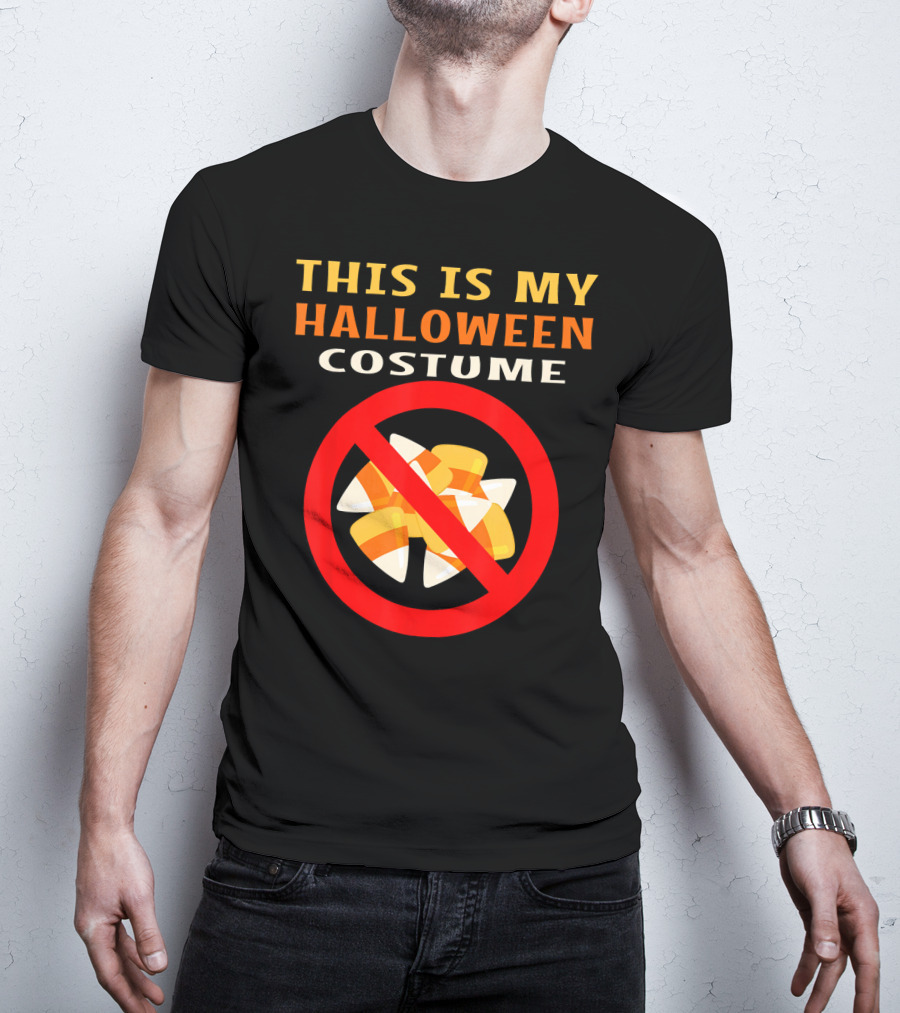 This Is My Halloween Costume Ban Candy Corn T-Shirt