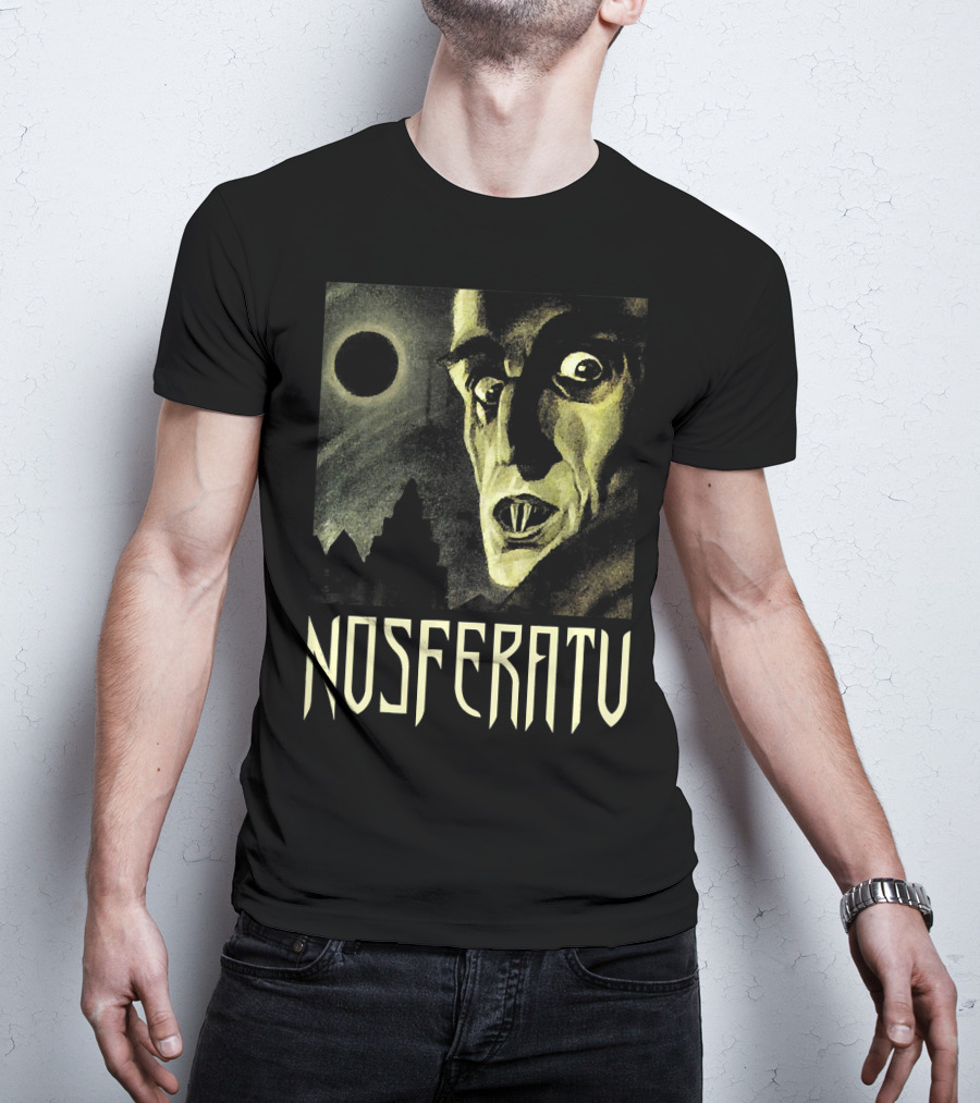 Nosferatu Vintage Horror Film Vampire Eclipse T-Shirt