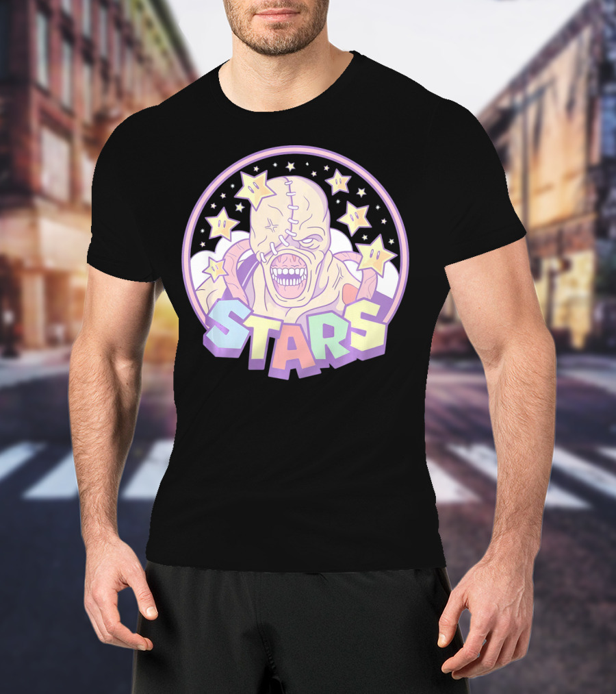 STARS Resident Racoon City Nemesis Pastel T-Shirt