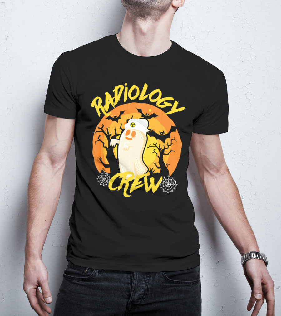 Radiology Crew Halloween Ghost X-Ray Tech T-Shirt
