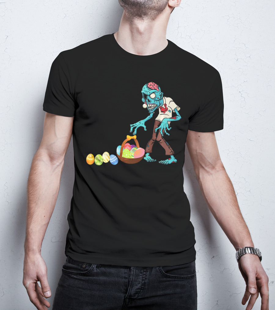 Zombie Easter Egg Hunt Adventure T-Shirt