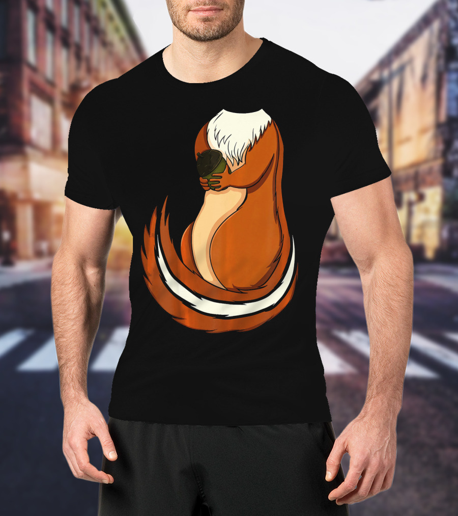 Chipmunk Holding Acorn T-Shirt