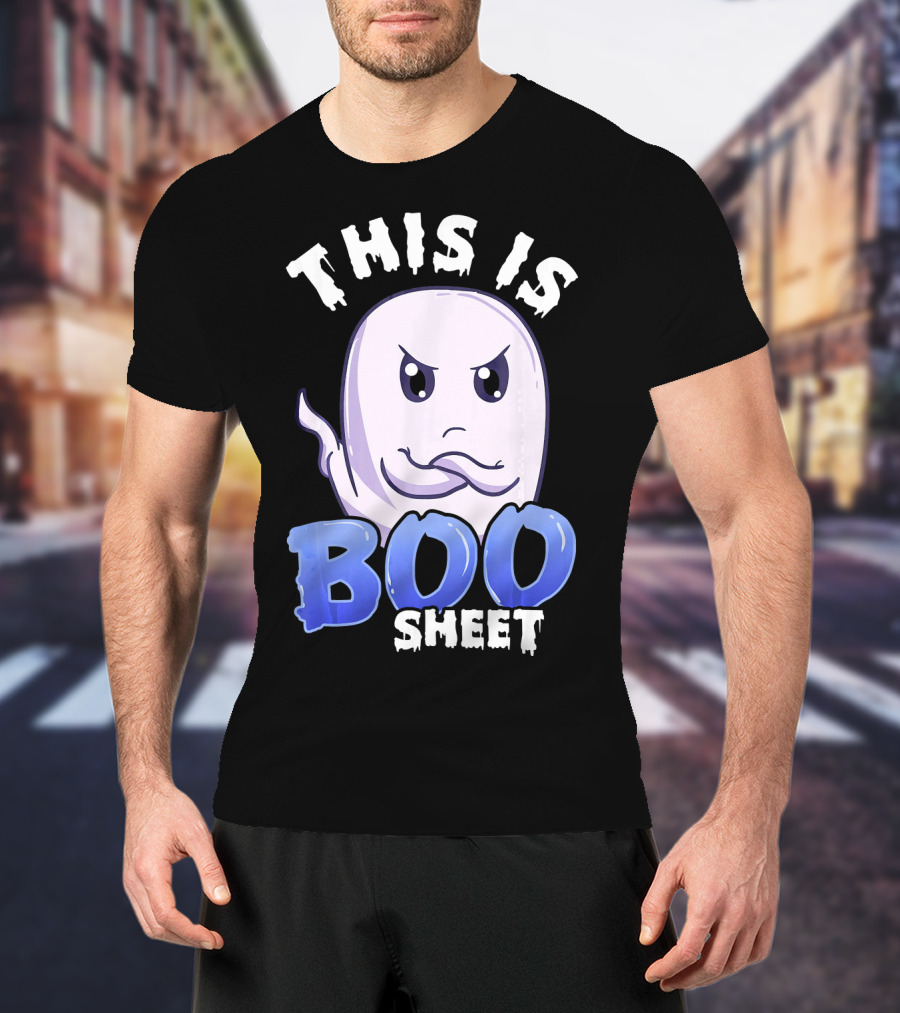 This Is Boo Sheet Ghost Face Boo Sheet T-Shirt