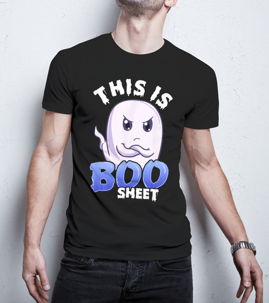 This Is Boo Sheet Ghost Face Boo Sheet T-Shirt