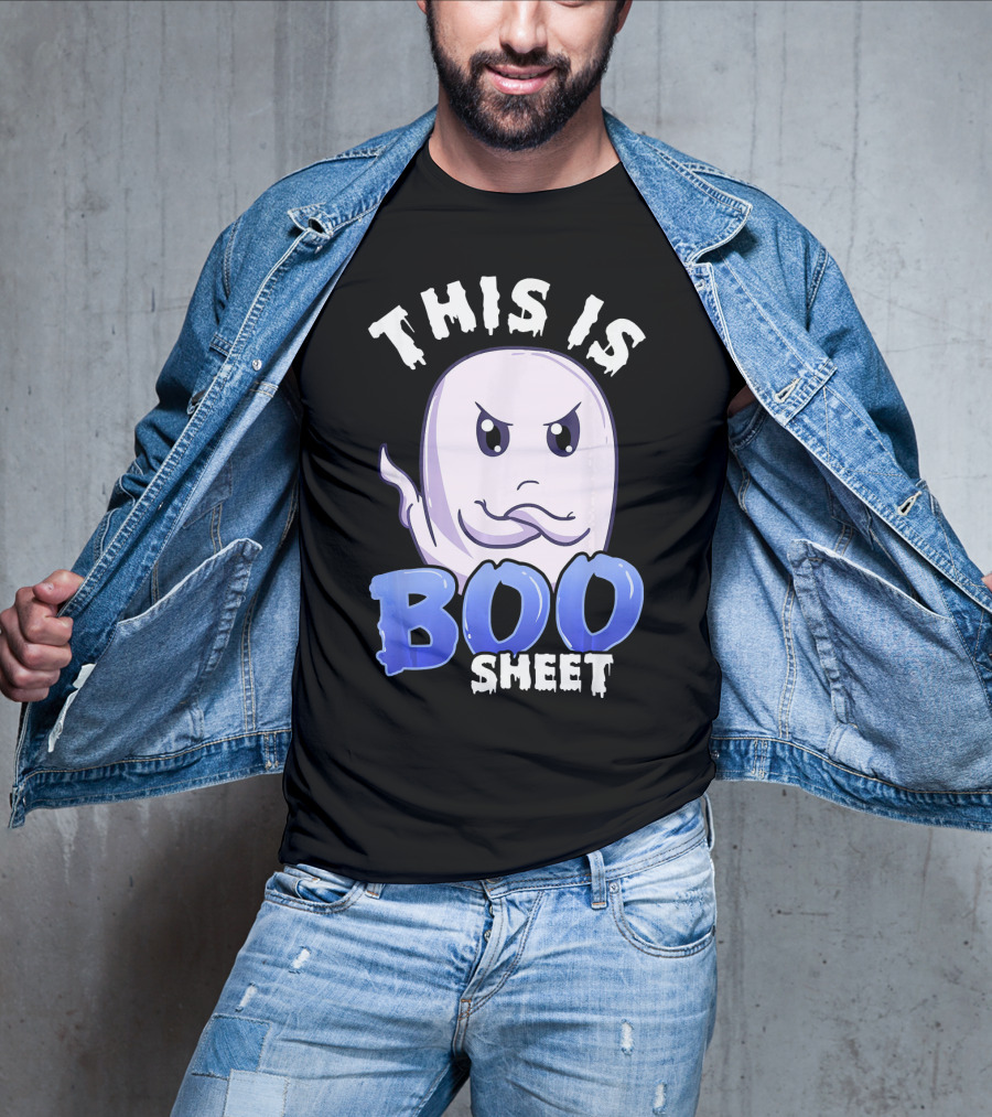 This Is Boo Sheet Ghost Face Boo Sheet T-Shirt
