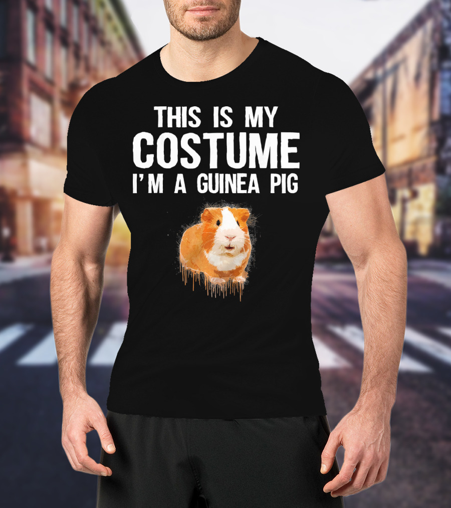 This Is My Costume I'm A Guinea Pig T-Shirt