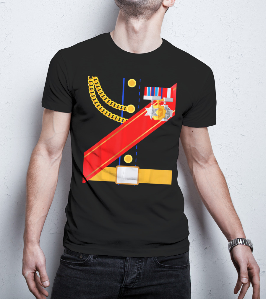 Royal Ceremony Costume DIY Prince Halloween Night Party T-Shirt