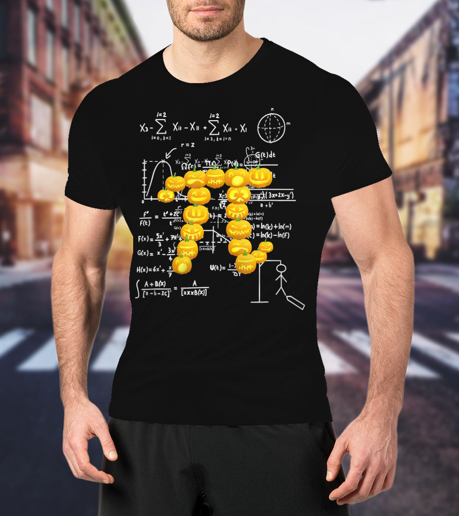 Pumpkin Pi Math Humor Equations For Teachers And Geeks T-Shirt