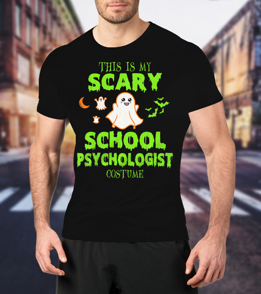 This Is My Scary School Psychologist Costume T-Shirt