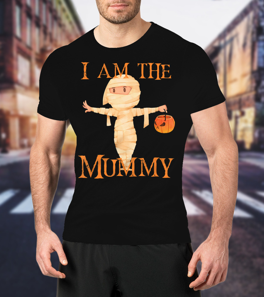 I Am The Mummy Matching Family Halloween T-Shirt