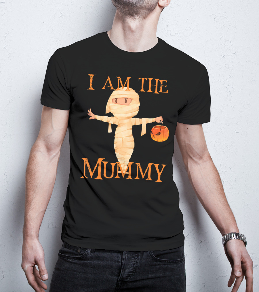 I Am The Mummy Matching Family Halloween T-Shirt