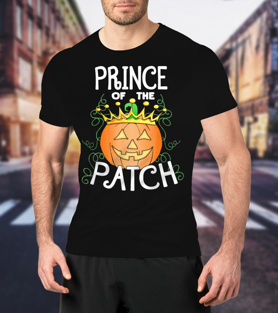 Prince Of The Patch Halloween Pumpkin T-Shirt