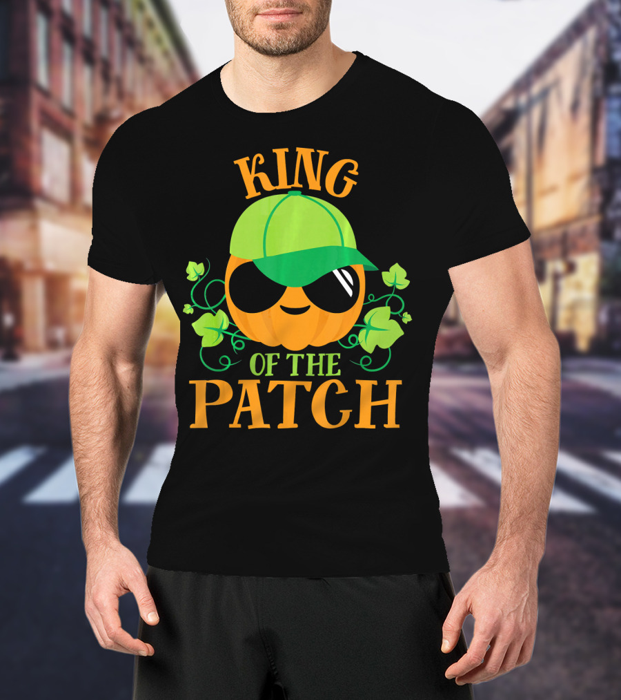 King Of The Patch Pumpkin Matching Famil T-Shirt