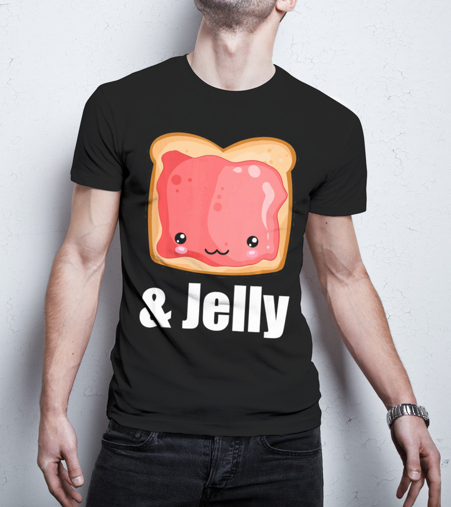 Kawaii Jelly Toast Cute Cartoon PB&J Matchi T-Shirt