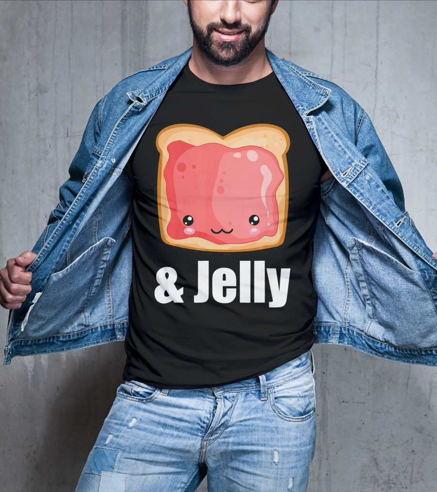 Kawaii Jelly Toast Cute Cartoon PB&J Matchi T-Shirt