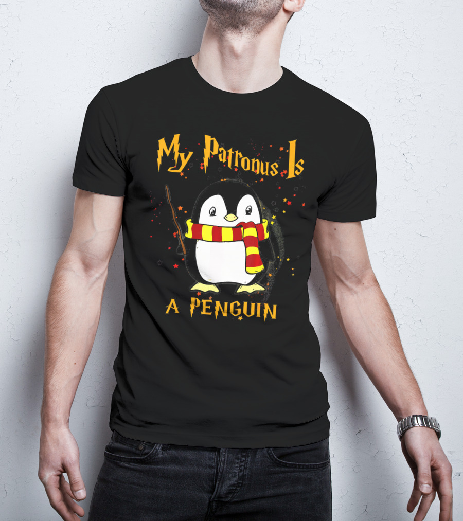 My Patronus Is A Penguin Wizardry Magic T-Shirt
