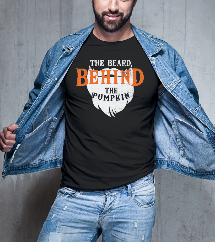 The Beard Behind The Pumpkin T-Shirt