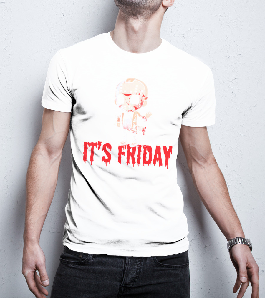 It's Friday Funny Halloween Horror T-Shirt