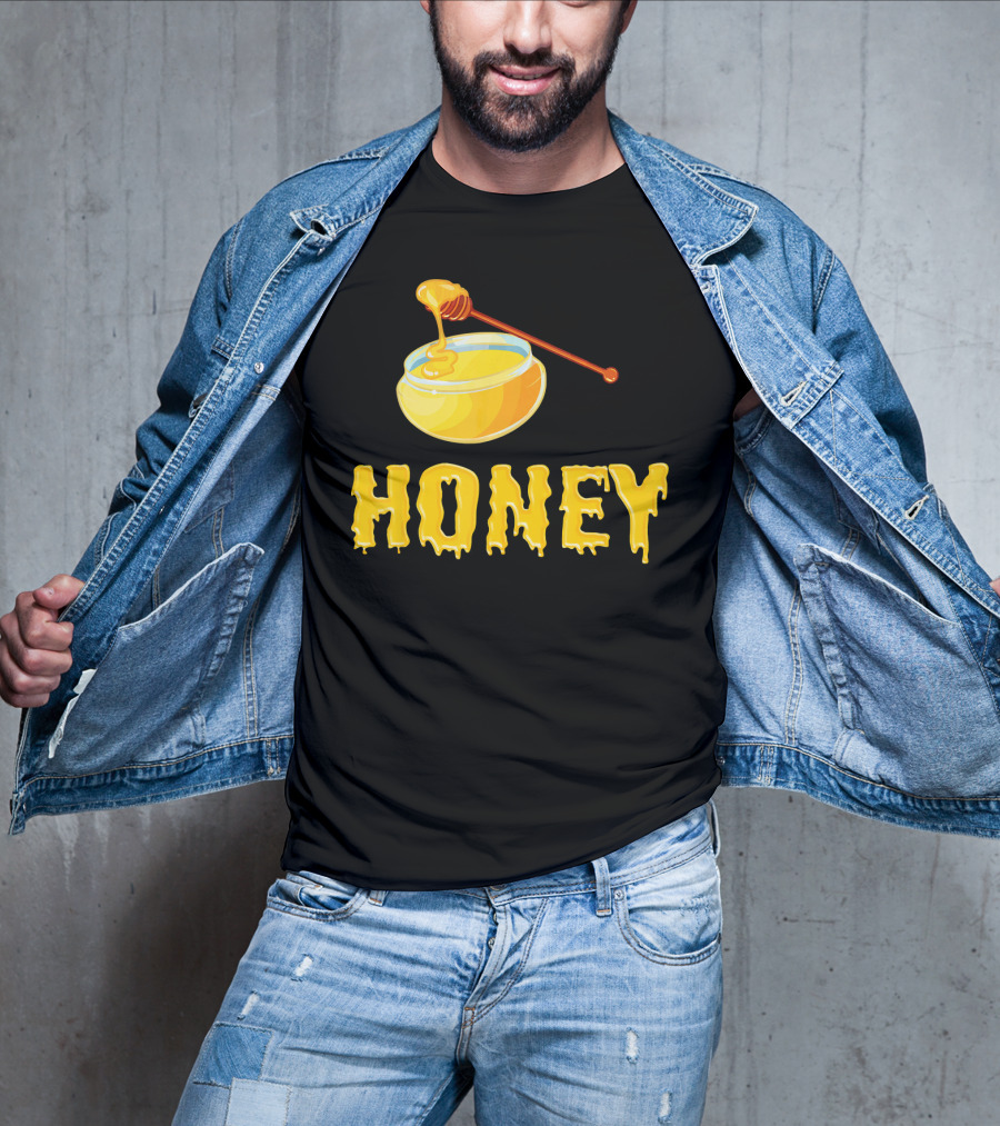 Honeypot Honey Dripping From Golden Jar T-Shirt