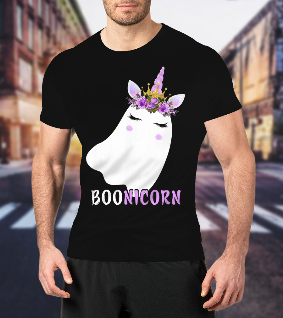 Boonicorn Unicorn Halloween T-Shirt