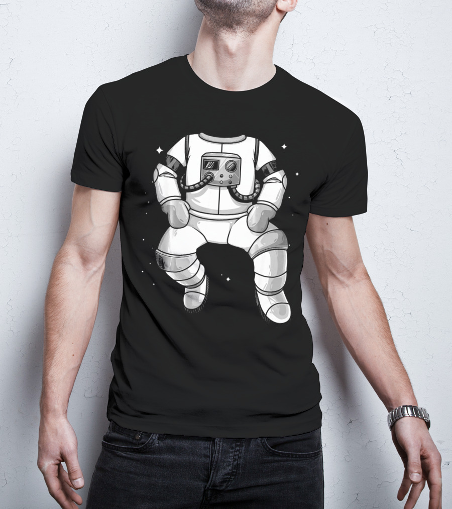 Cool Astronaut Halloween Costume Space Suit Fan T-Shirt
