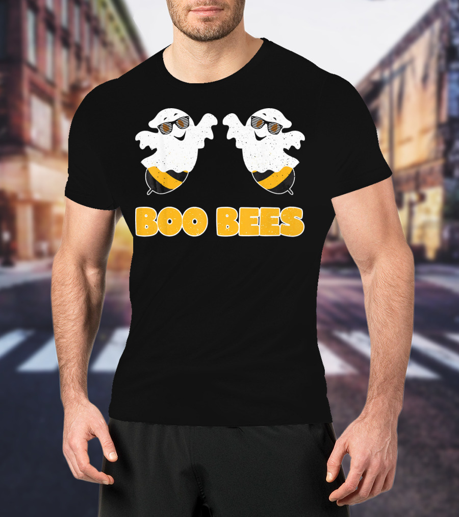 Boo Bees Ghosts With Sunglasses Matching T-Shirt