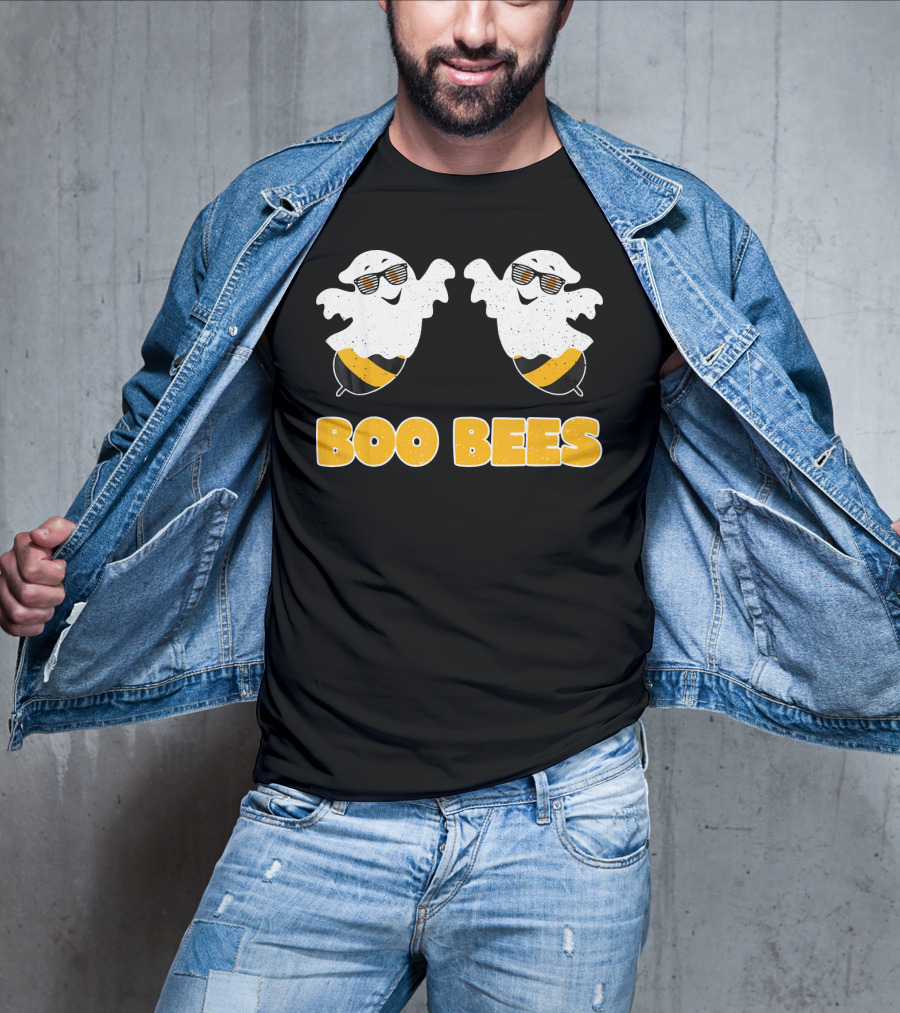 Boo Bees Ghosts With Sunglasses Matching T-Shirt