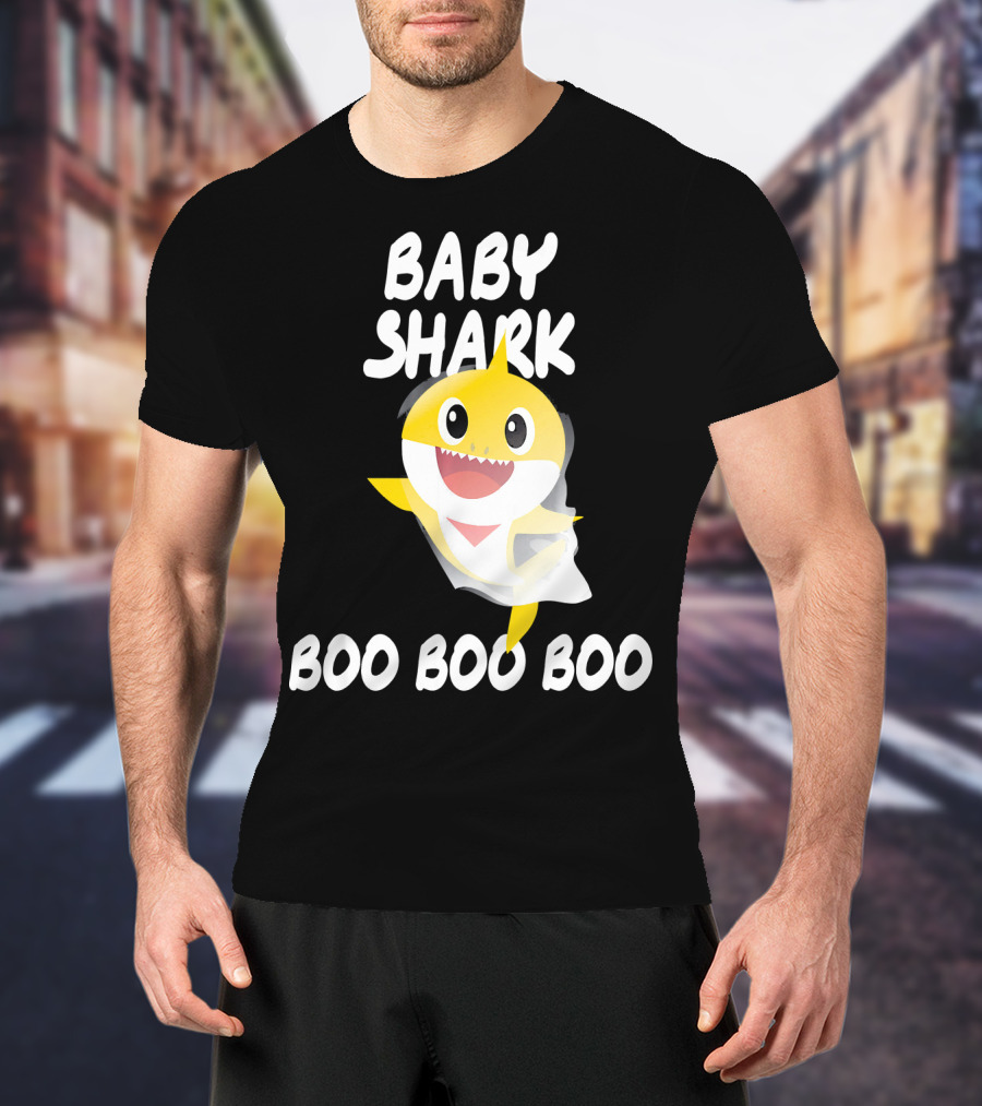 Baby Shark Halloween Boo Boo Boo T-Shirt