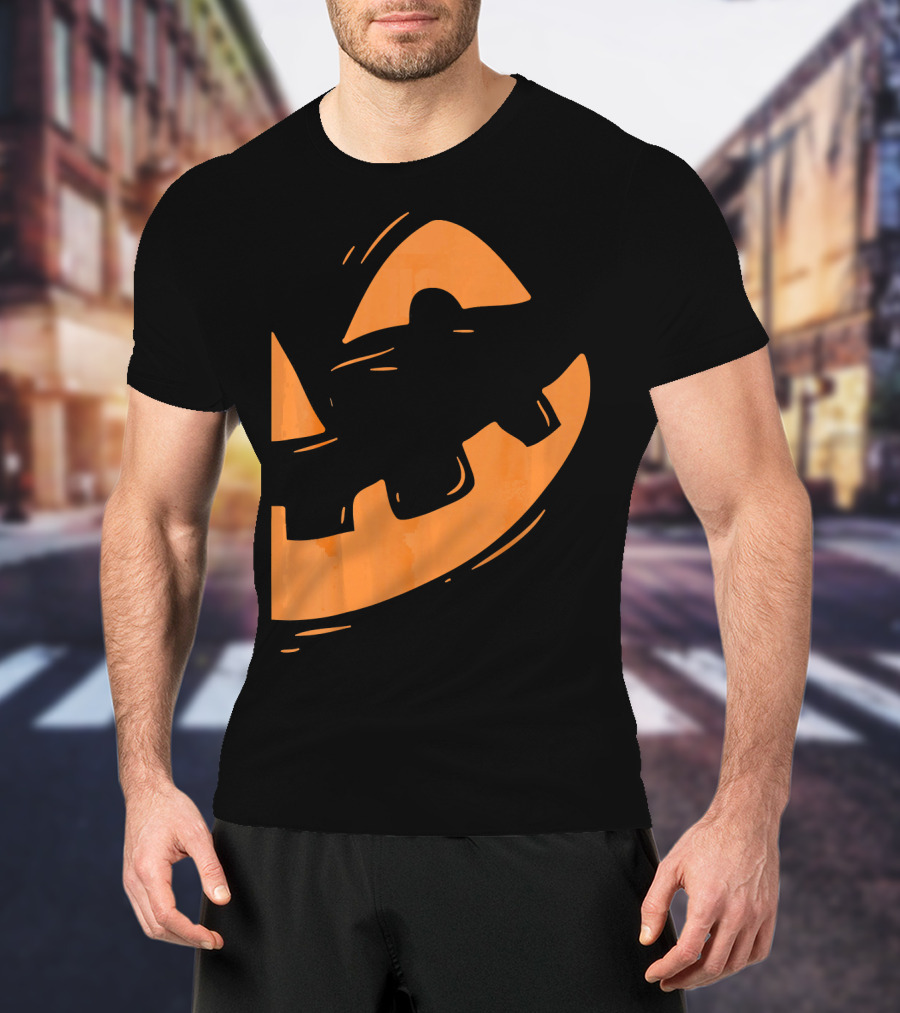 Jack O Lantern Pumpkin Face Halloween Smile T-Shirt