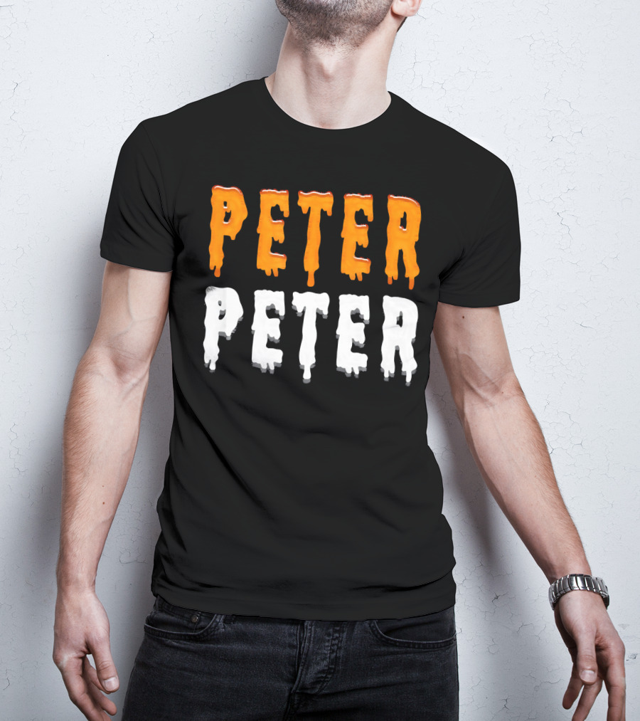Peter Peter Halloween Pumpkin Drip Costume T-Shirt