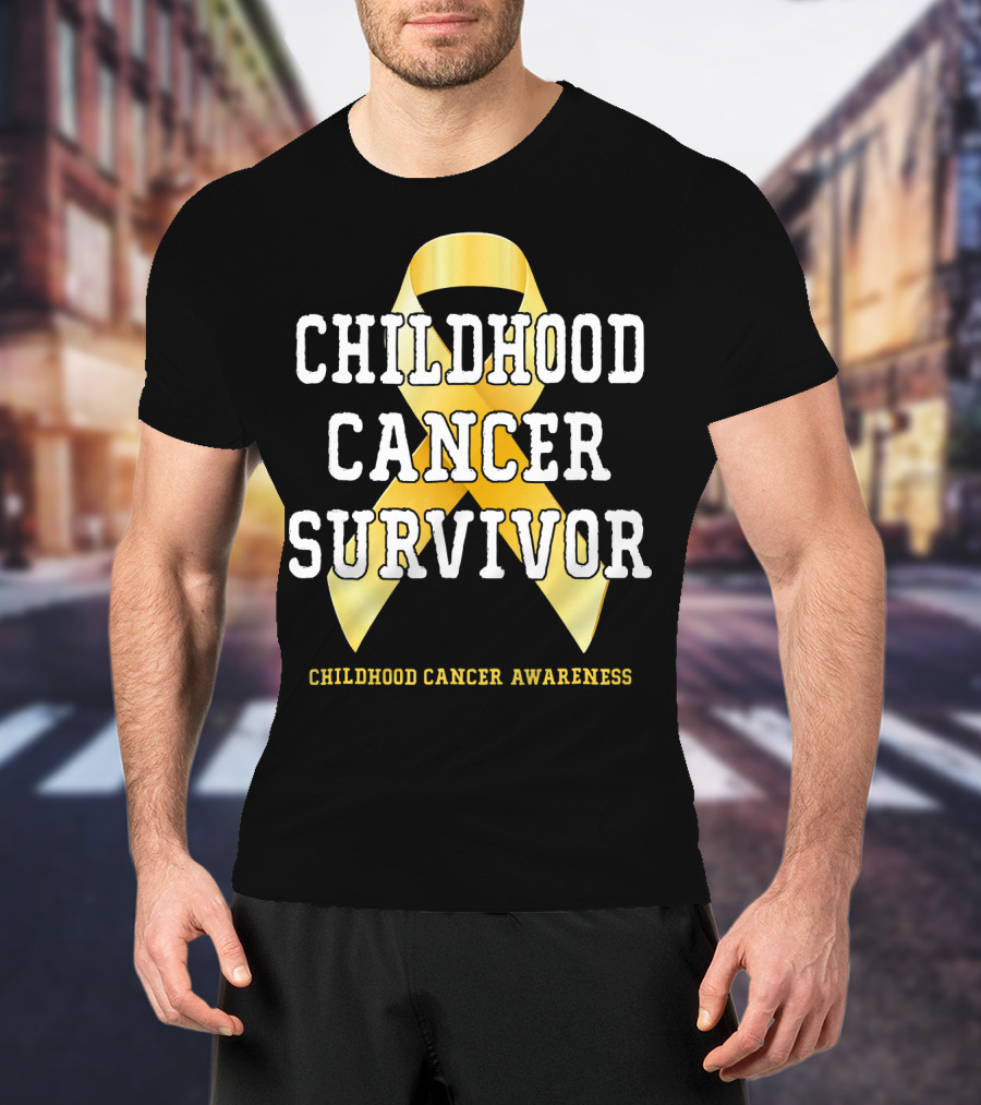 Childhood Cancer Survivor Childhood Cancer Awareness T-Shirt