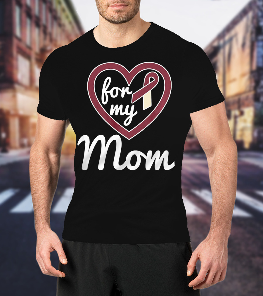 For My Mom Oral Cancer Awareness T-Shirt