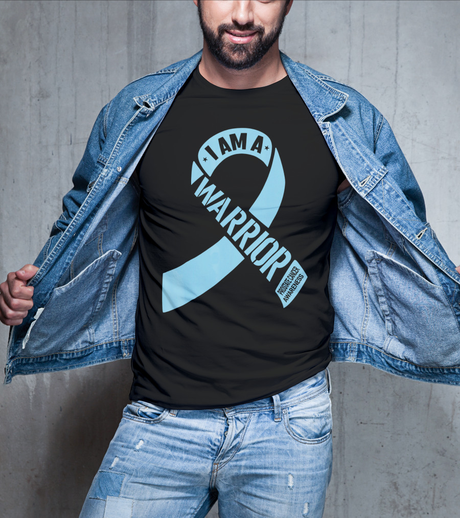 I Am A Warrior Prostate Cancer Awareness T-Shirt
